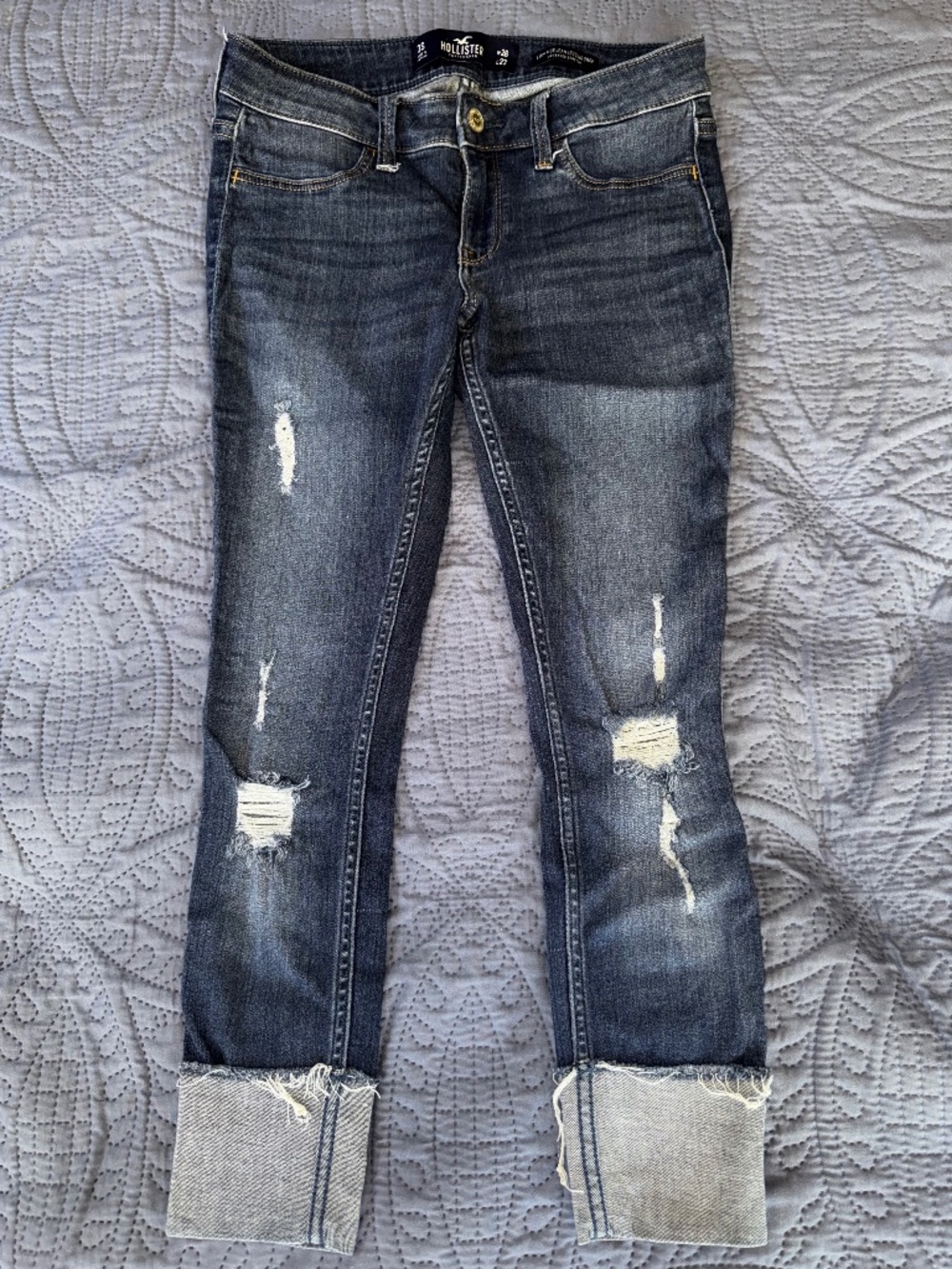 Hollister Low Rise Jean Legging Crop